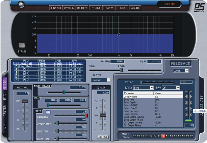 DSK-3.1H  4通道专业DSP音频处理器